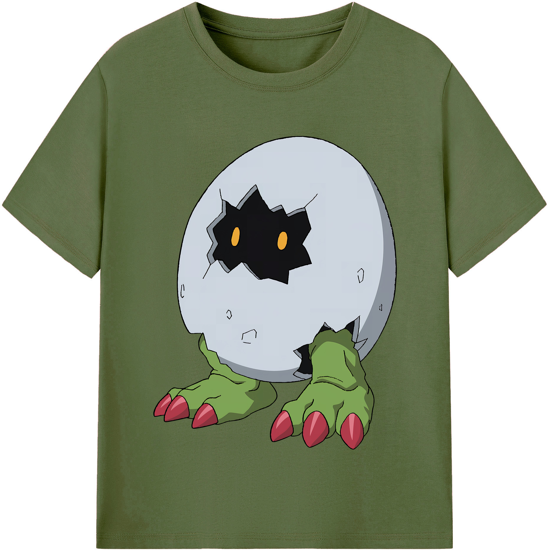 （画像用） Digimon デジタルモンスター/デジモン 綿100％半袖Tシャツ（フロントプリント）